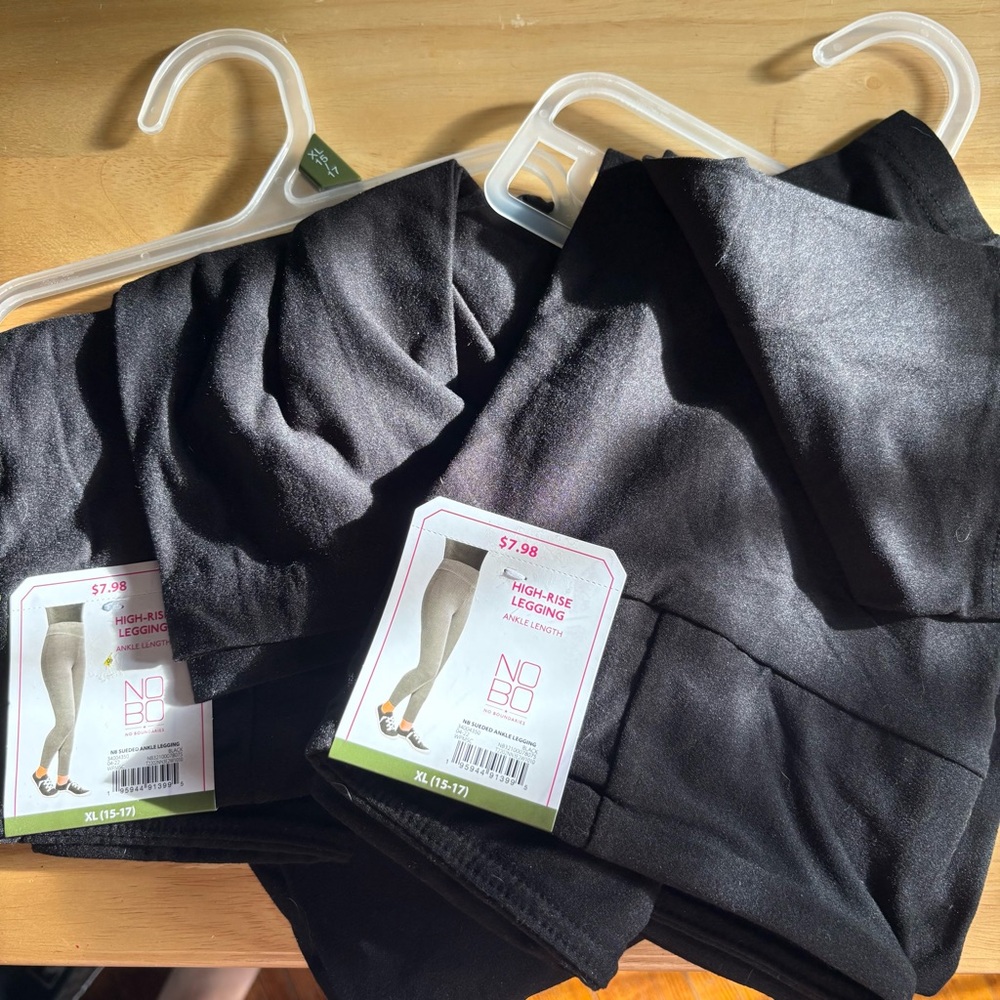 No Boundaries Black Leggings - NWT 2 pair